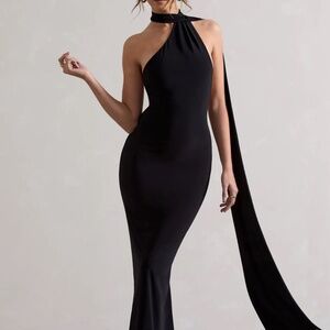 Club L Black Maxi Dress